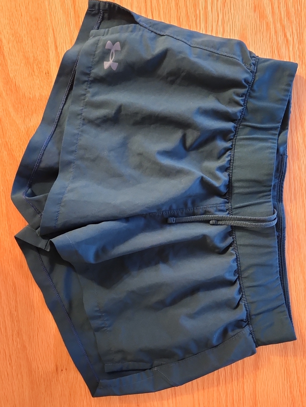 Under Armour Launch SW ''Go All Day'' 3-Inch Shorts Womems Medium Teal Running